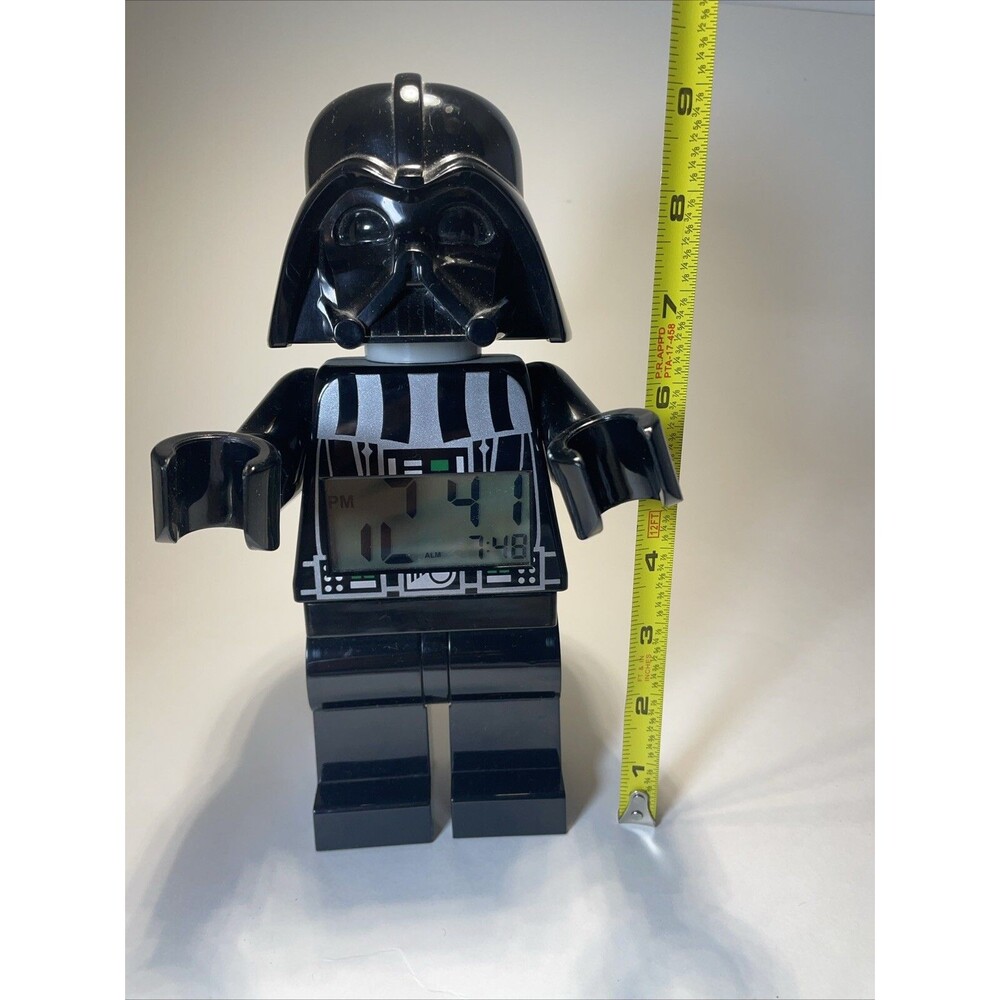 LEGO STAR WARS Darth Vader 9" Digital Alarm Clock**for Decoration Only**